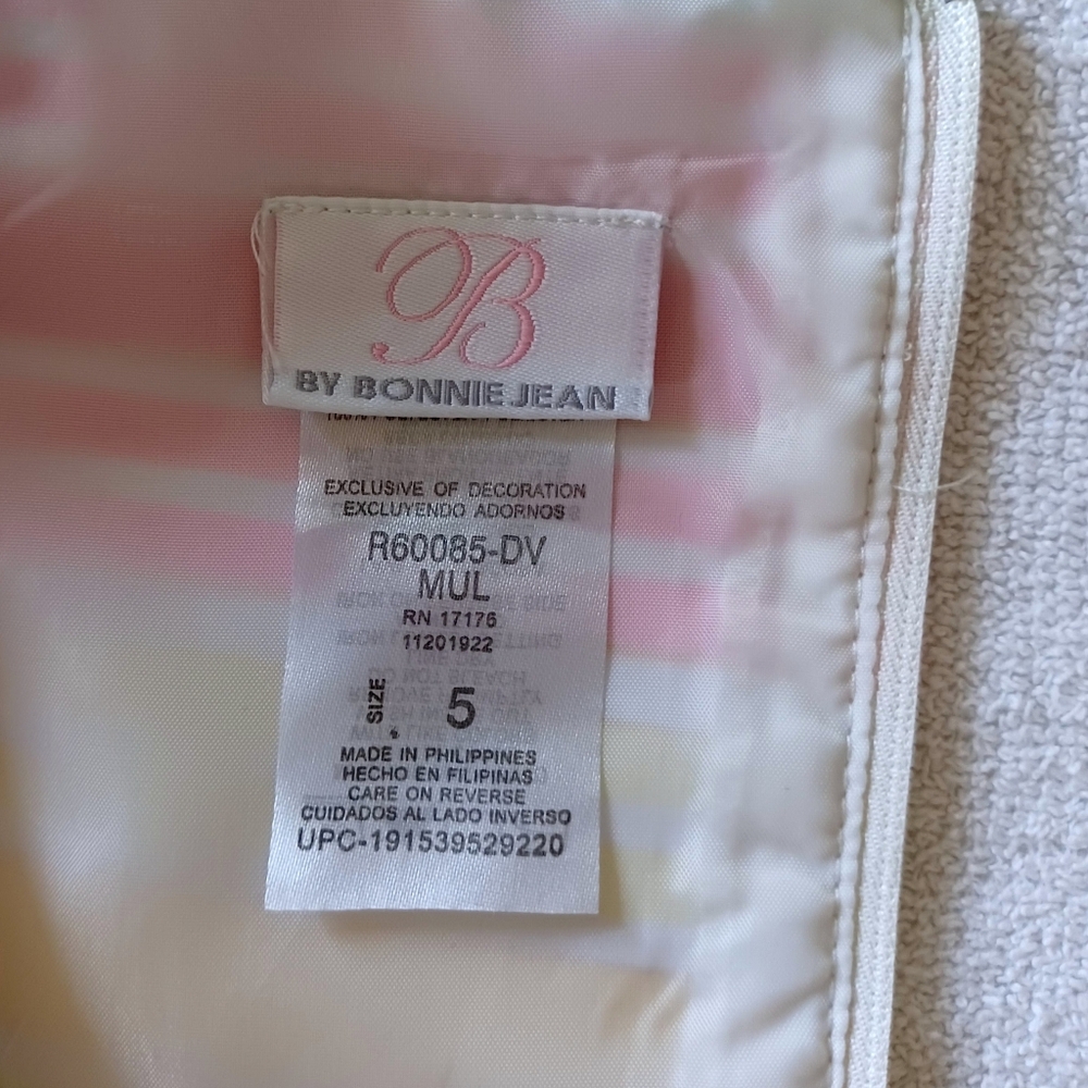 BONNIE JEAN Girl's Striped Dress, size 5 - Picture 16 of 16
